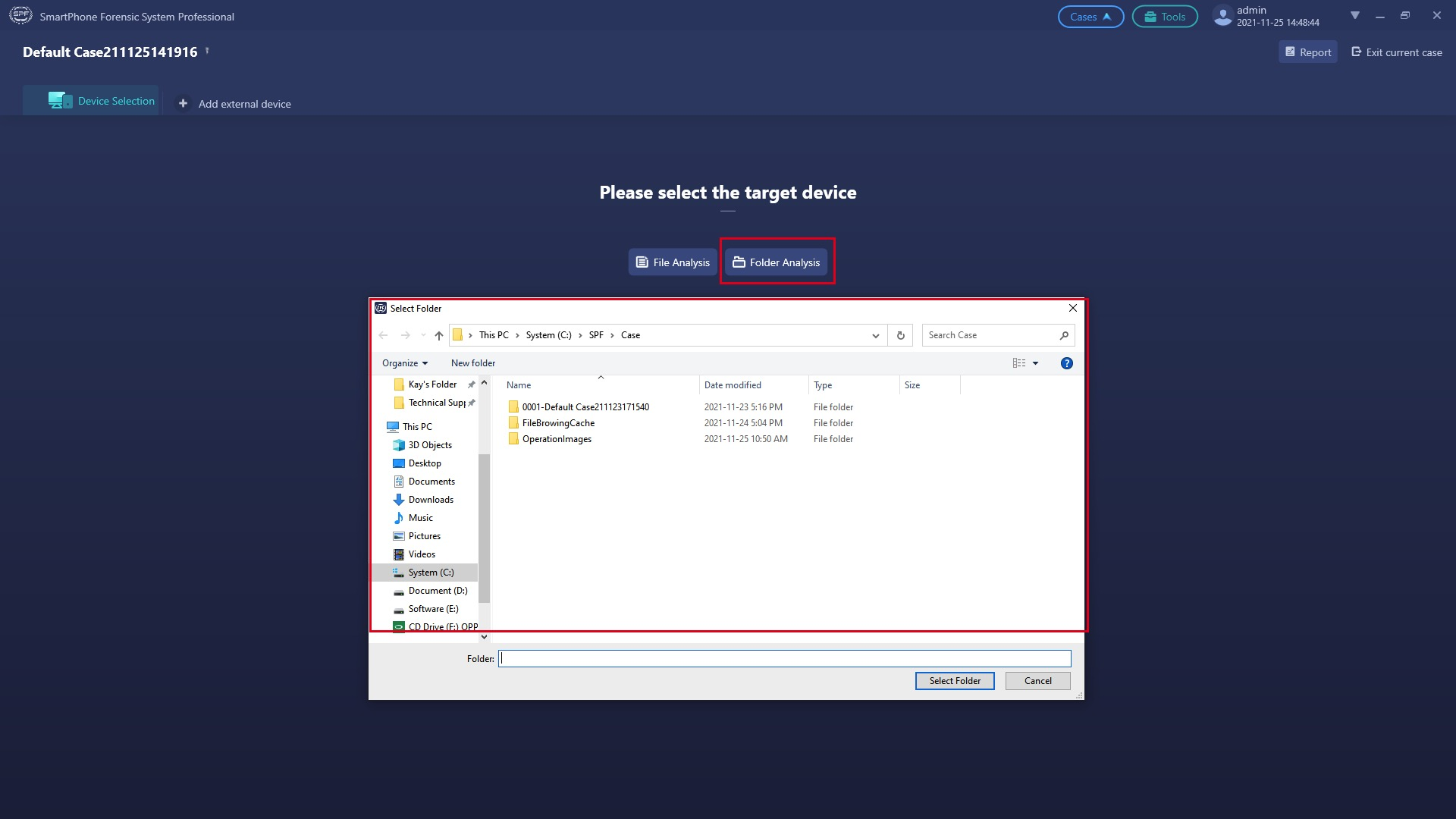 文件夹分析 - SPF Pro