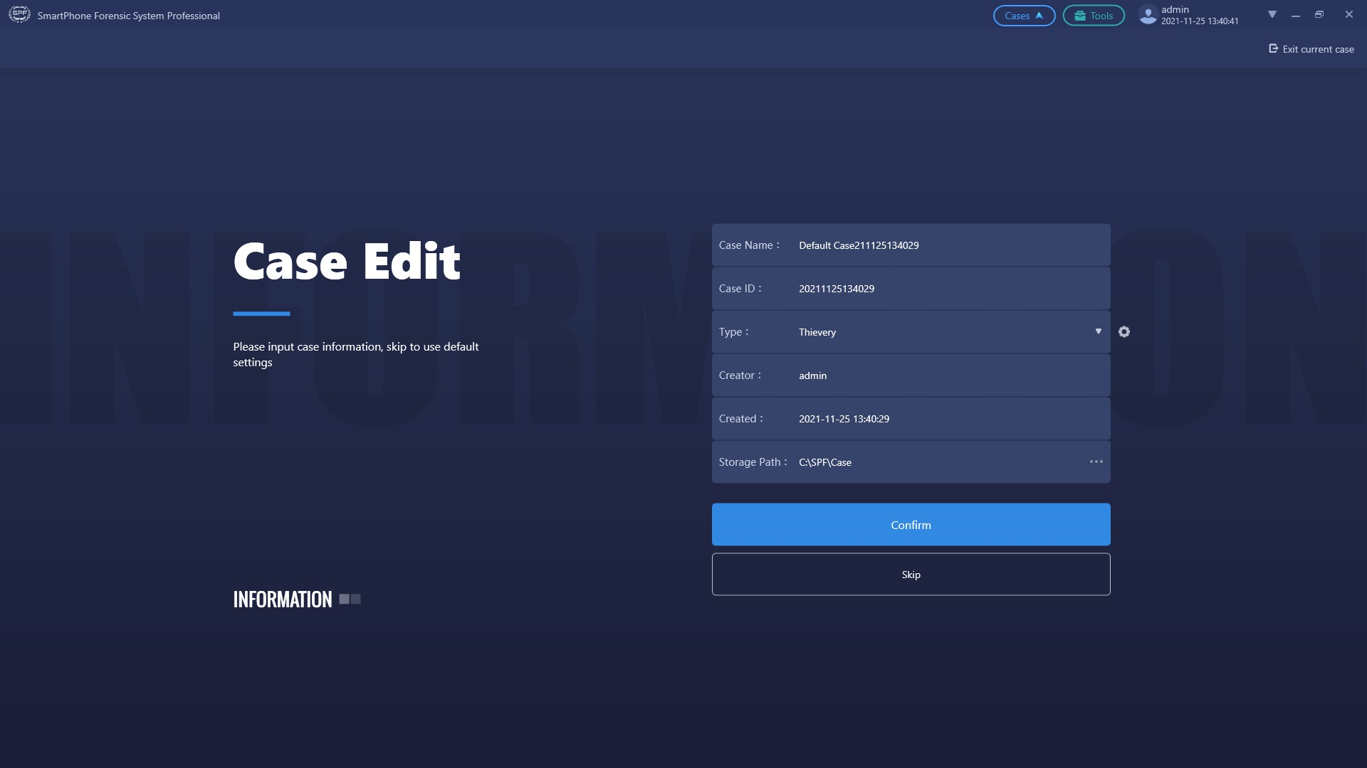 案例编辑 - SPF PRO