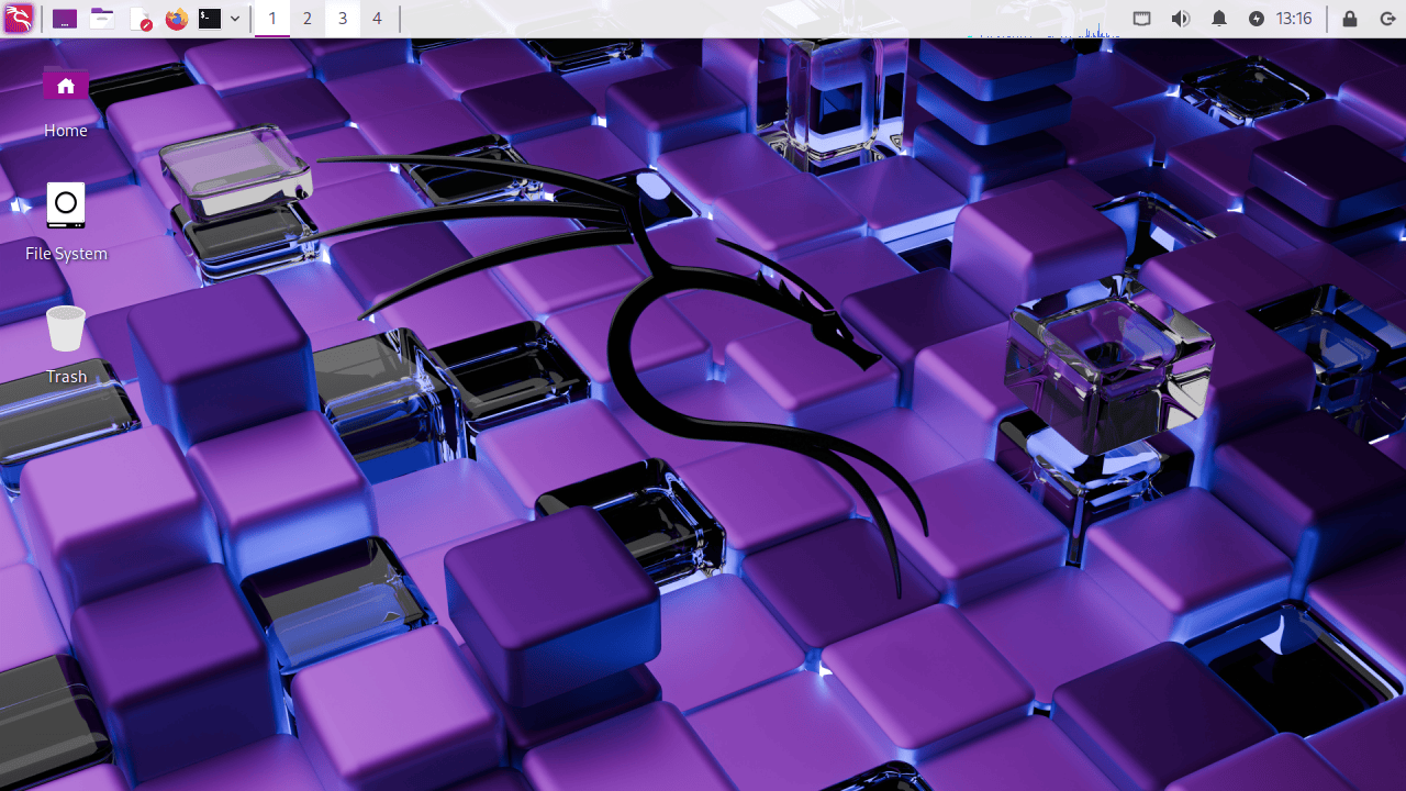 Kali Purple 2025 Default Desktop